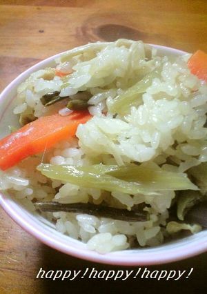 山菜おこわ◎もち米大好き◎-レシピのメイン写真