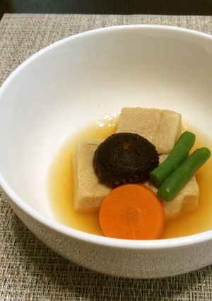 平椀～高野豆腐の煮物-レシピのメイン写真