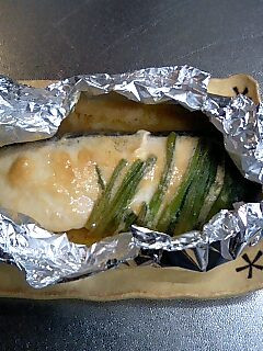 さわらのミソマヨ包み焼き㏌大根-レシピのメイン写真