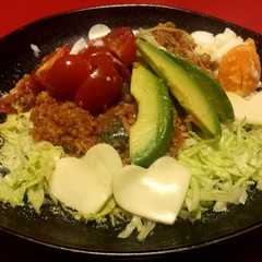 ラタトゥイユでアレンジ丼⭐タコライス-レシピのメイン写真