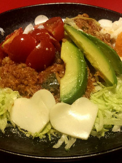 ラタトゥイユでアレンジ丼⭐タコライス-レシピのメイン写真