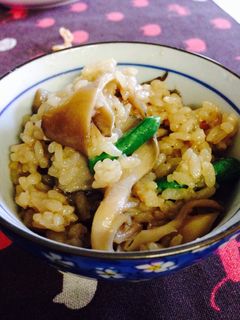 バター風味の舞茸ごはん-レシピのメイン写真