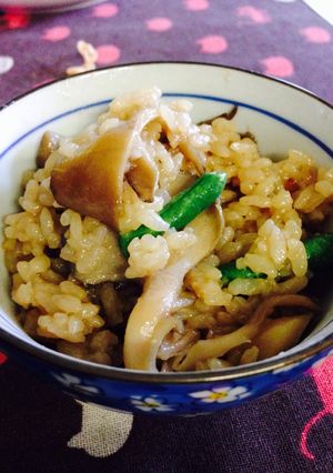 バター風味の舞茸ごはん-レシピのメイン写真