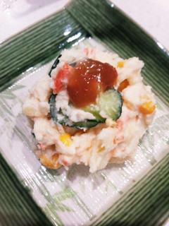 ☆こりゃうんめぇ~梅ポテトサラダ☆-レシピのメイン写真