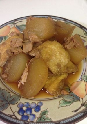大根とツナの煮物-レシピのメイン写真