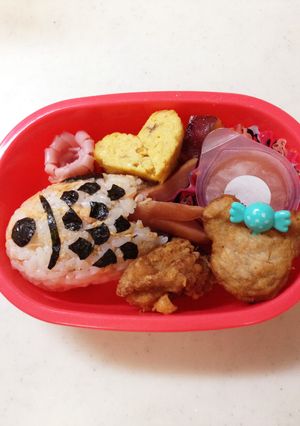 年中弁当8月末 お魚さん-レシピのメイン写真