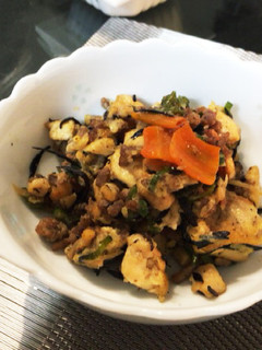 豆腐とひじきの煎り煮-レシピのメイン写真