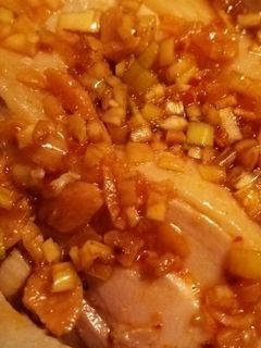 蒸し鶏のねぎソースがけ-レシピのメイン写真