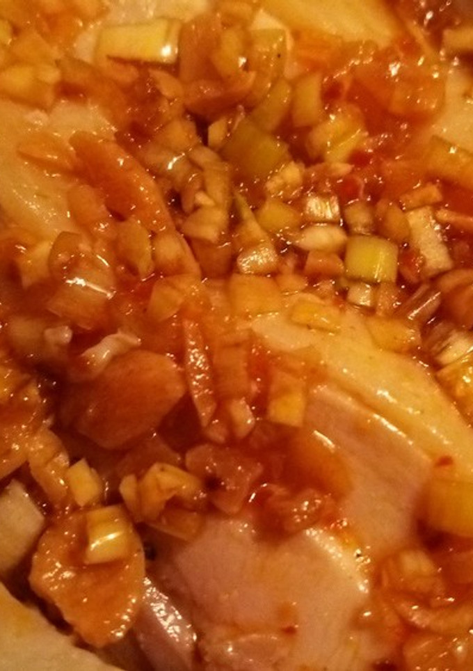 蒸し鶏のねぎソースがけ-レシピのメイン写真