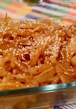 キンピラタクワン-レシピのメイン写真