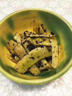 黄いんげんの簡単☆胡麻和え!-レシピのメイン写真