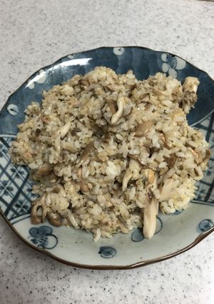 舞茸とツナのチャーハン-レシピのメイン写真