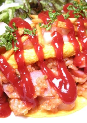 ピリ辛！ ランチにメキシカンオムライス-レシピのメイン写真
