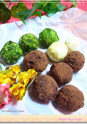 ふわチョコトリュフ-レシピのメイン写真