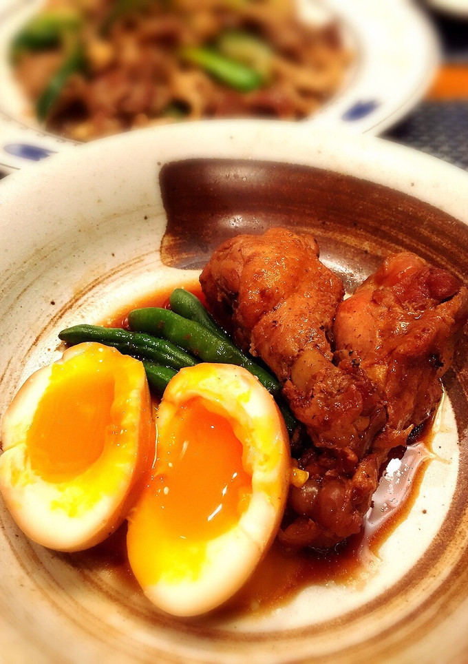 とろ〜り♡半熟卵と手羽元の甘辛煮-レシピのメイン写真
