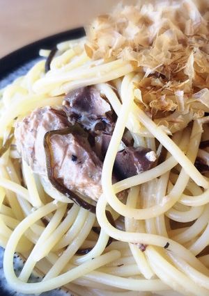 さばパスタ-レシピのメイン写真