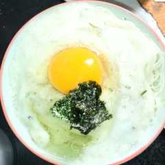 素麺のトロロ玉子のぶっかけ-レシピのメイン写真