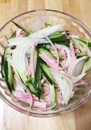 酢玉ねぎの応用?オニオンサラダ♬油控えめ-レシピのメイン写真