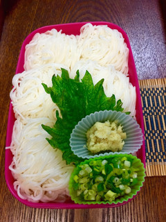 パパ弁当・素麺-レシピのメイン写真