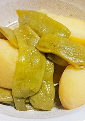 簡単！オカンのモロッコ豆とジャガイモ煮！-レシピのメイン写真