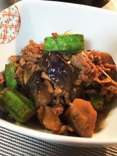 挽肉と夏野菜の味噌チーズ田楽-レシピのメイン写真