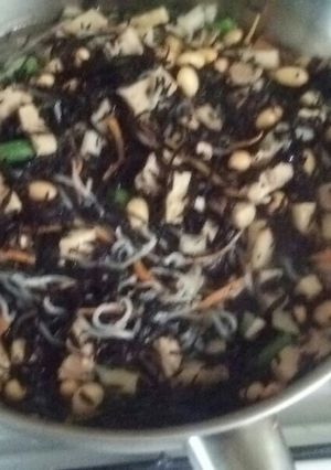簡単味付けのひじき煮-レシピのメイン写真