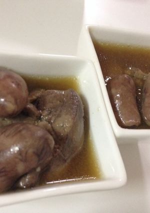電子レンジで簡単♪レバーの甘煮☆-レシピのメイン写真