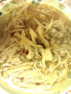 ワンポット☆舞茸の和風スープパスタ-レシピのメイン写真