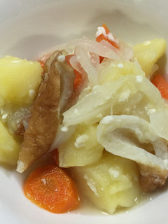 ちくわ入り塩麹の煮物-レシピのメイン写真