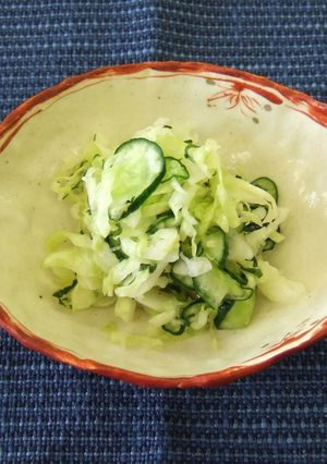 キャベツときゅうりの刻み漬け-レシピのメイン写真