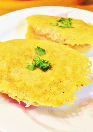 ぱりぱりチーズのパニーニ-レシピのメイン写真