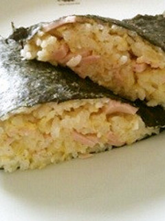 たまごライスのクレープ型おにぎらず-レシピのメイン写真