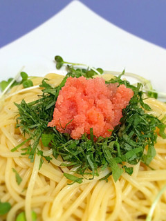 辛子明太子の冷製パスタ-レシピのメイン写真