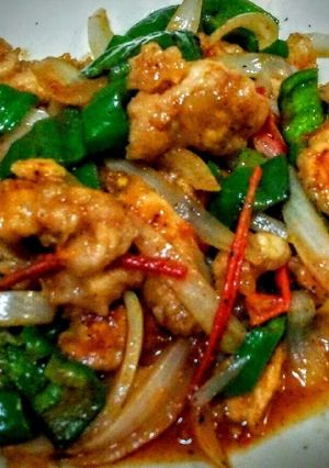 トマト酢鶏（ 鶏もも肉とトマトの酢豚）-レシピのメイン写真