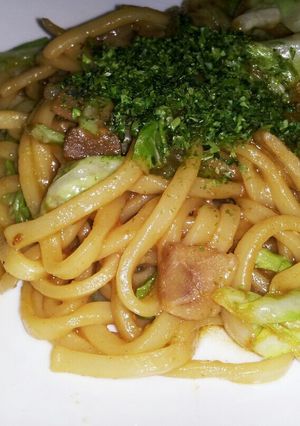 焼肉タレで簡単絶品焼きうどん♡-レシピのメイン写真