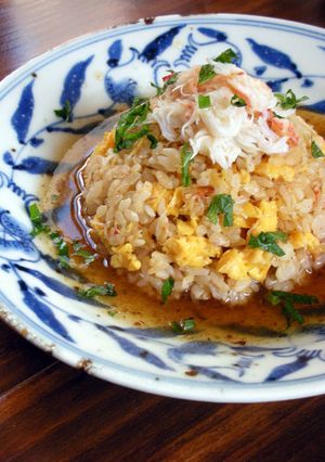 甘酢あんかけカニ玉チャーハン-レシピのメイン写真