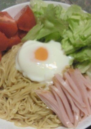 ランチに簡単! サラダそうめん-レシピのメイン写真