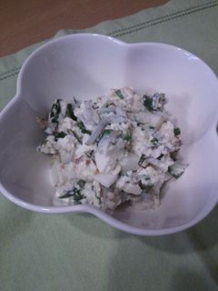 冷奴にのせそうなのを全部混ぜちゃいました-レシピのメイン写真