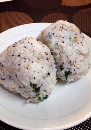 しらすと大葉のおにぎり-レシピのメイン写真