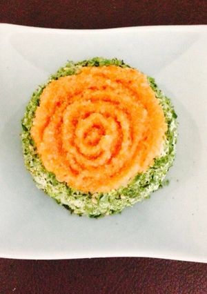 明太子のキャラご飯＊薔薇の明太子ごはん-レシピのメイン写真