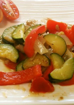 鶏肉の夏野菜ソテー-レシピのメイン写真