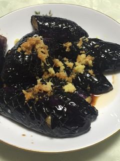 なすの素揚げ生姜醤油かけ-レシピのメイン写真