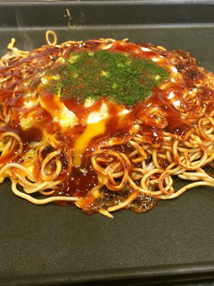 麺パリ半熟たまごの広島お好み焼き-レシピのメイン写真