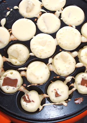 たこ焼きのようなホットケーキ??-レシピのメイン写真