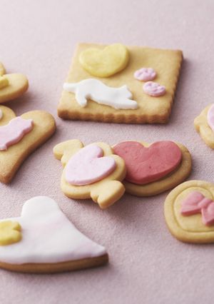 ハートの♡マシュマロフォンダンクッキー-レシピのメイン写真
