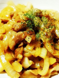 簡単!とろとろ!玉ねぎと豚肉の甘辛炒め!-レシピのメイン写真