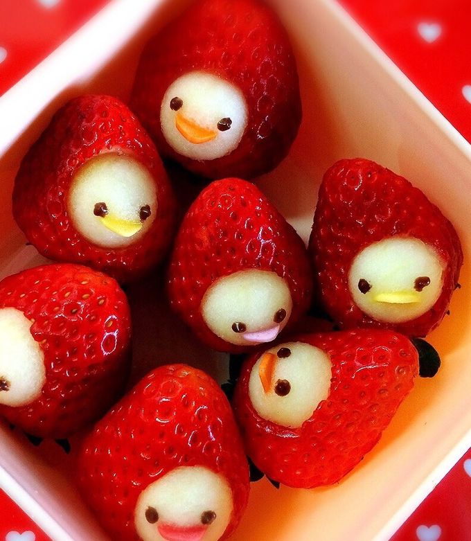 いちごちゃん❤️ by ♡ちいちゃん♡ 【クックパッド】 簡単おいしい