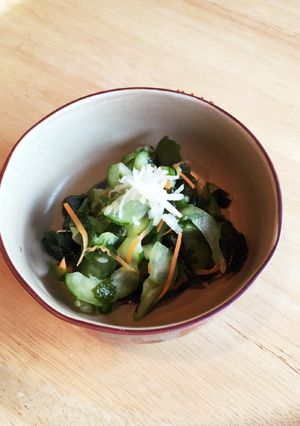 胡瓜とワカメの酢の物-レシピのメイン写真