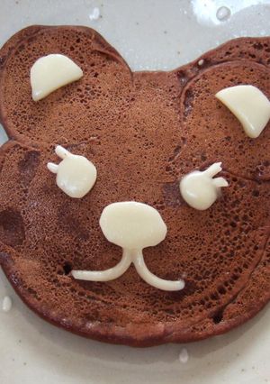 アレルギー大丈夫ホットケーキ☆★ココア-レシピのメイン写真