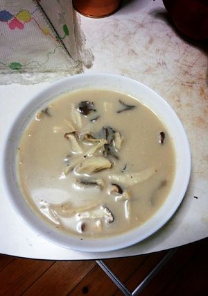 ステーキスパイスできのこスープ-レシピのメイン写真